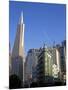 Transamerica Pyramid Skyscraper in San Francisco, California, USA-David R. Frazier-Mounted Photographic Print