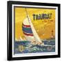 Transat à la voile-Bruno Pozzo-Framed Art Print