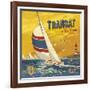 Transat à la voile-Bruno Pozzo-Framed Art Print