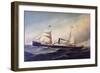 Transatlantic Habana Ship, by Antonio Nicolo Gasparo Jacobsen (1850-1921), 19th Century-null-Framed Giclee Print