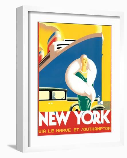 Transatlantic-Brian James-Framed Art Print