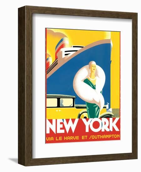 Transatlantic-Brian James-Framed Art Print