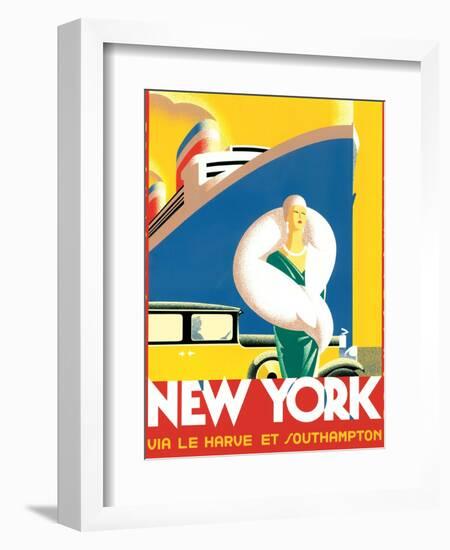 Transatlantic-Brian James-Framed Art Print