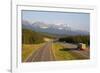 Transcanada Highway near Lake Louise, Banff National Park, Rocky Mountains, Alberta, Canada, North -Hans-Peter Merten-Framed Photographic Print