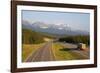 Transcanada Highway near Lake Louise, Banff National Park, Rocky Mountains, Alberta, Canada, North -Hans-Peter Merten-Framed Photographic Print