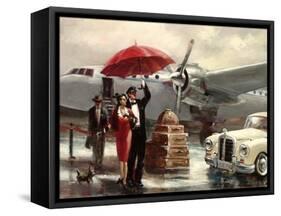 Transcontinental Flight-Brent Heighton-Framed Stretched Canvas