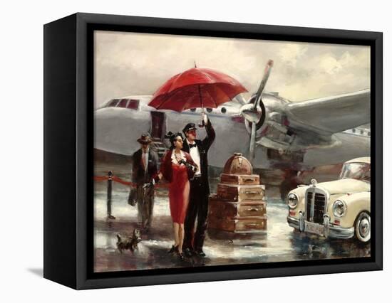 Transcontinental Flight-Brent Heighton-Framed Stretched Canvas