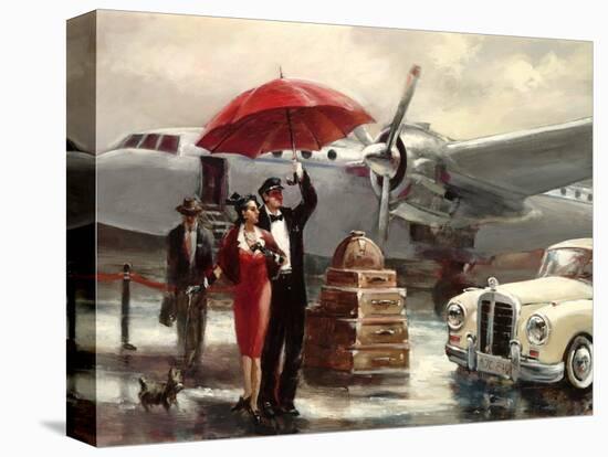 Transcontinental Flight-Brent Heighton-Stretched Canvas