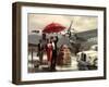 Transcontinental Flight-Brent Heighton-Framed Art Print