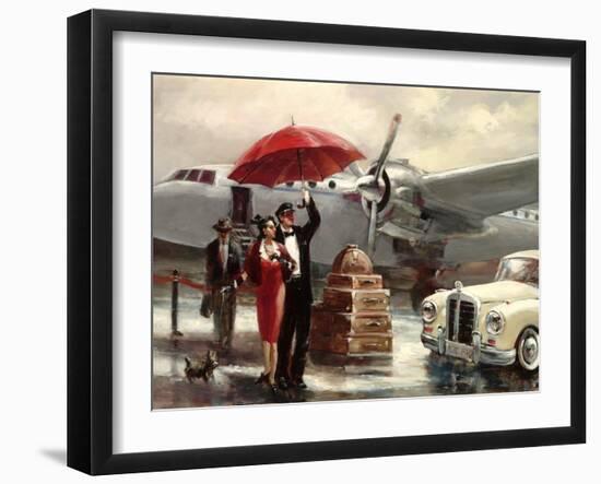 Transcontinental Flight-Brent Heighton-Framed Art Print