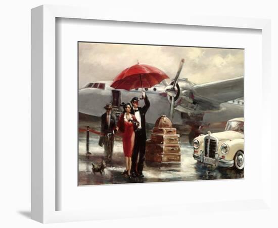 Transcontinental Flight-Brent Heighton-Framed Art Print