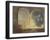 Transept of Ewenny Priory, Glamorganshire, C.1797 (W/C over Pencil on Paper)-Joseph Mallord William Turner-Framed Giclee Print