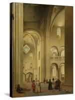 Transept of the Mariakerk in Utrecht-Pieter Jansz Saenredam-Stretched Canvas