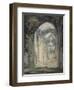 Transept of Tintern Abbey-J. M. W. Turner-Framed Giclee Print