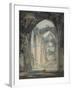 Transept of Tintern Abbey-J. M. W. Turner-Framed Giclee Print