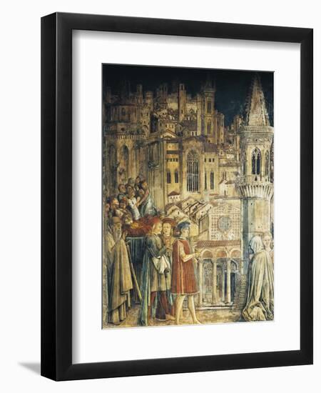 Transfer of Body of St Herculanus-Benedetto Bonfigli-Framed Premium Giclee Print