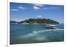 Transfer to the exclusive Iririki Island, Efate, Vanuatu, Pacific-Michael Runkel-Framed Photographic Print