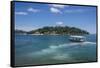 Transfer to the exclusive Iririki Island, Efate, Vanuatu, Pacific-Michael Runkel-Framed Stretched Canvas