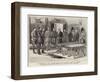 Transference of the Wallace Sword from Dumbarton Castle to Stirling-null-Framed Giclee Print