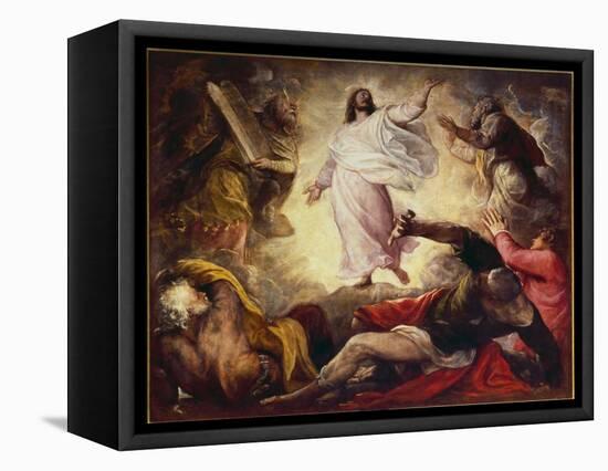 Transfiguration, 1560-Titian (Tiziano Vecelli)-Framed Stretched Canvas