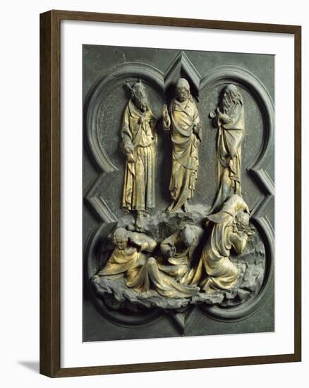 Transfiguration, Bronze Panel-Lorenzo Ghiberti-Framed Giclee Print