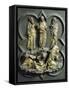 Transfiguration, Bronze Panel-Lorenzo Ghiberti-Framed Stretched Canvas