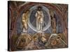 Transfiguration, Byzantine Fresco-null-Stretched Canvas
