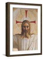 Transfiguration, detail of Jesus Christ-Beato Angelico-Framed Art Print