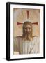 Transfiguration, detail of Jesus Christ-Beato Angelico-Framed Art Print