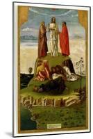 Transfiguration of Christ on Mount Tabor, 1455-60-Giovanni Bellini-Mounted Giclee Print