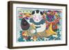Transformation of Fish into a Dragon, C.1980S-null-Framed Giclee Print