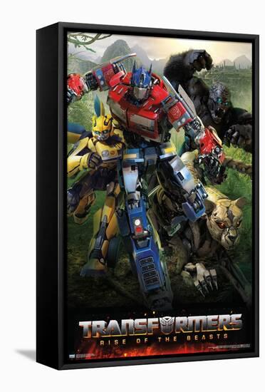 Transformers: Rise of the Beasts - Big 4-Trends International-Framed Stretched Canvas