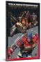 Transformers: Rise of the Beasts - Optimus Prime vs. Scourge-Trends International-Mounted Poster