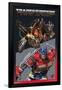 Transformers: Rise of the Beasts - Optimus Prime vs. Scourge-Trends International-Framed Poster