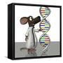 Transgenic Mouse, Conceptual Artwork-Friedrich Saurer-Framed Stretched Canvas