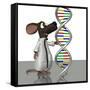 Transgenic Mouse, Conceptual Artwork-Friedrich Saurer-Framed Stretched Canvas