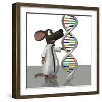 Transgenic Mouse, Conceptual Artwork-Friedrich Saurer-Framed Premium Photographic Print