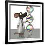 Transgenic Mouse, Conceptual Artwork-Friedrich Saurer-Framed Photographic Print