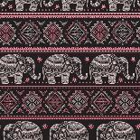 Ethnic Elephant-transiastock-Art Print