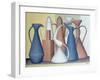 Transient Vessels in Space, Pastels-Brian Irving-Framed Giclee Print