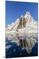 Transiting the Lemaire Channel in Heavy First Year Sea Ice, Antarctica, Polar Regions-Michael Nolan-Mounted Photographic Print