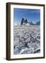 Transiting the Lemaire Channel in Heavy First Year Sea Ice, Antarctica, Polar Regions-Michael Nolan-Framed Photographic Print