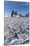 Transiting the Lemaire Channel in Heavy First Year Sea Ice, Antarctica, Polar Regions-Michael Nolan-Mounted Photographic Print