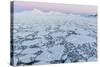 Transiting the Lemaire Channel in Heavy First Year Sea Ice, Antarctica, Polar Regions-Michael Nolan-Stretched Canvas