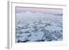 Transiting the Lemaire Channel in Heavy First Year Sea Ice, Antarctica, Polar Regions-Michael Nolan-Framed Photographic Print