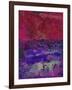 Transition V-Ricki Mountain-Framed Art Print