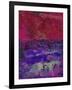 Transition V-Ricki Mountain-Framed Art Print