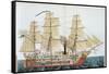 Transitional Ship, 1886-null-Framed Stretched Canvas