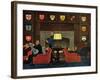 "Transitor Radio in the University Club," September 29, 1962-James Williamson-Framed Giclee Print