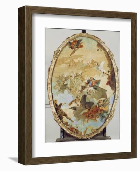 Translation of the Holy House from Nazareth to Loreto-Giovanni Battista Tiepolo-Framed Giclee Print